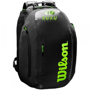 Balo Tennis Wilson Super Tour Backpack Black Green WR8004301001