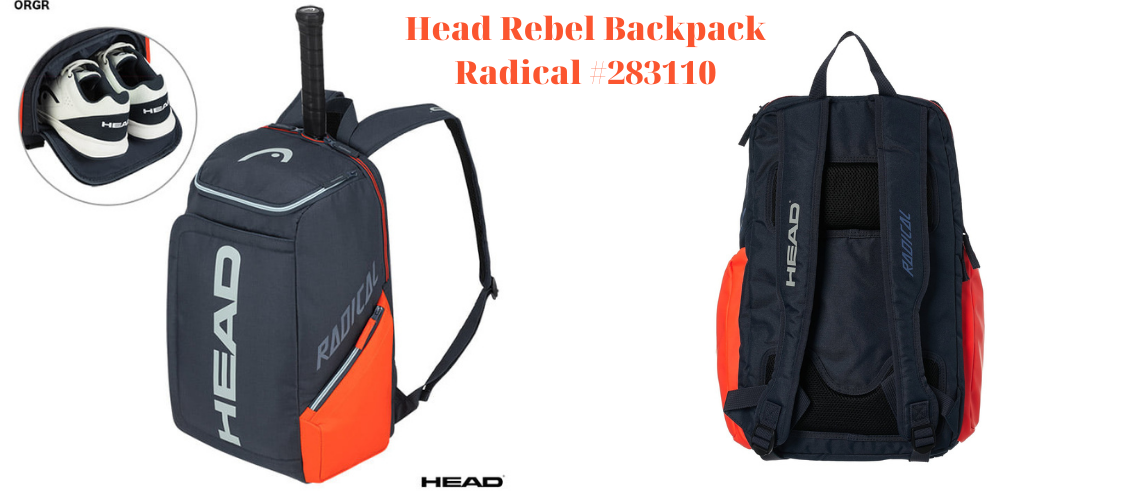 Balo Tennis Head Rebel Backpack Radical #283110