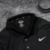 Áo Tennis Nike Có Cổ Màu Đen #ANCC01D