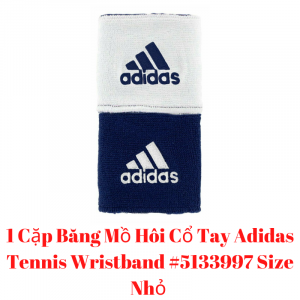Băng Mồ Hôi Cổ Tay Adidas Tennis Wristband #5133997 Size Nhỏ - Xuxusports #5133997