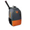 Balo Tennis Wilson Team Backpack Gray Orange #WR8009901001