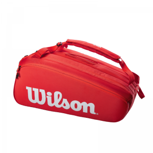Túi Tennis Wilson Super Tour 15 Pack Red #WR8010301001