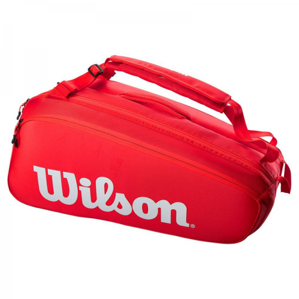 Túi Tennis Wilson Super Tour 9 Pack Red #WR8010501001