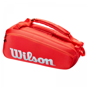Túi Tennis Wilson Super Tour 6 Pack Red #WR8010701001
