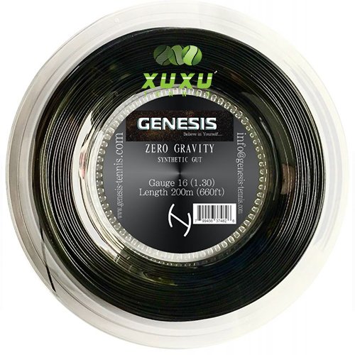 Genesis Zero Gravity Synthetic Gut 660ft/200mt Tennis String Reel 16 (1.30)